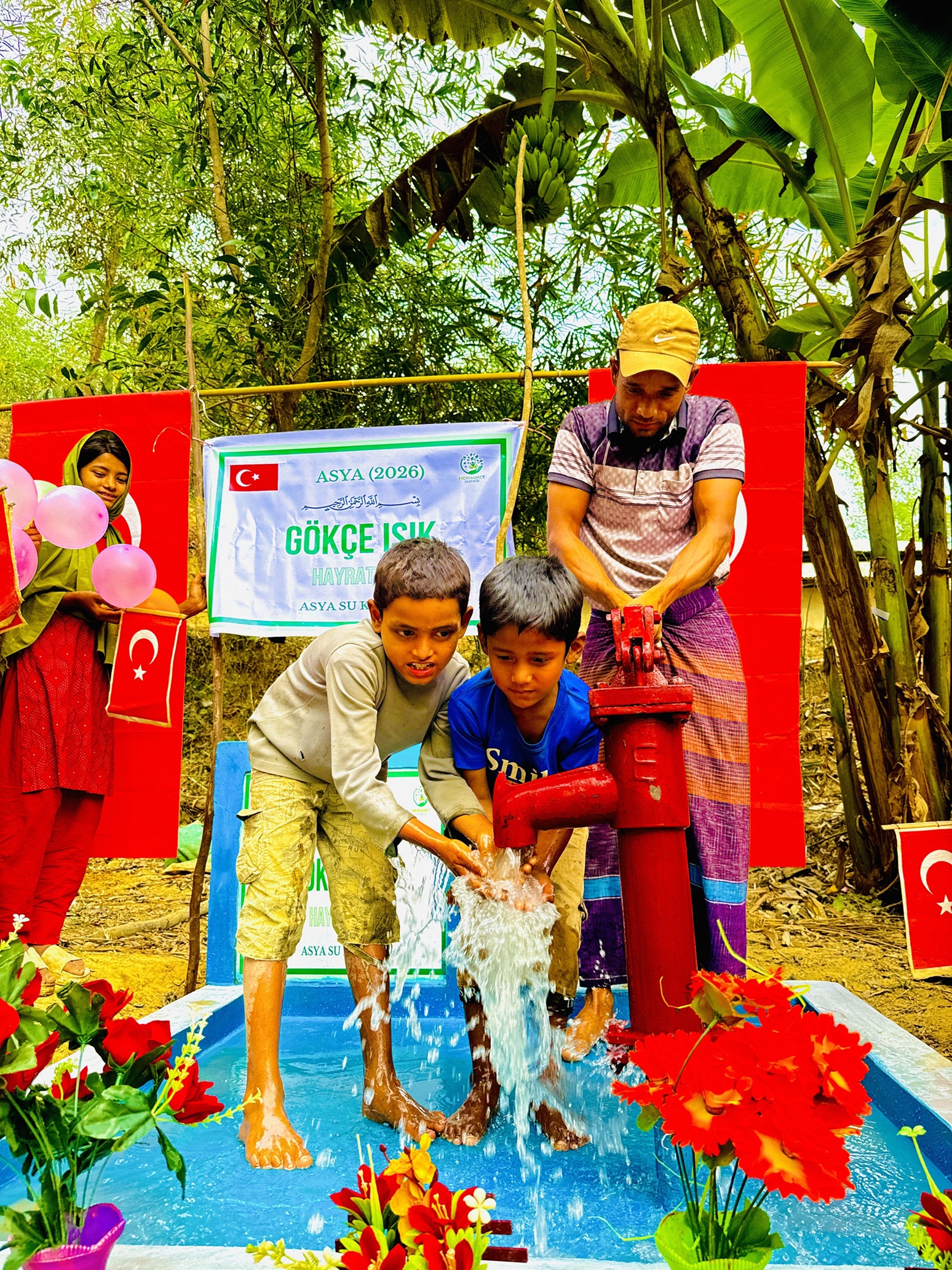 Asya’da Merhamet Pınarı: Gökçe Işık Su Kuyumuz Açıldı